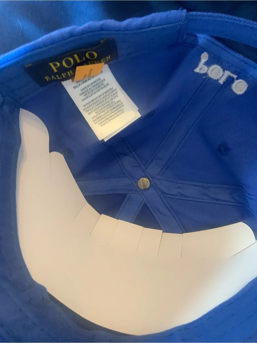 Ralph Lauren Polo Cap in Light Blue with white Logo